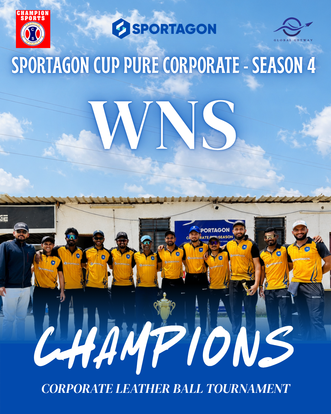 Sportagon Corporate Cup - Leather Ball - Image 1