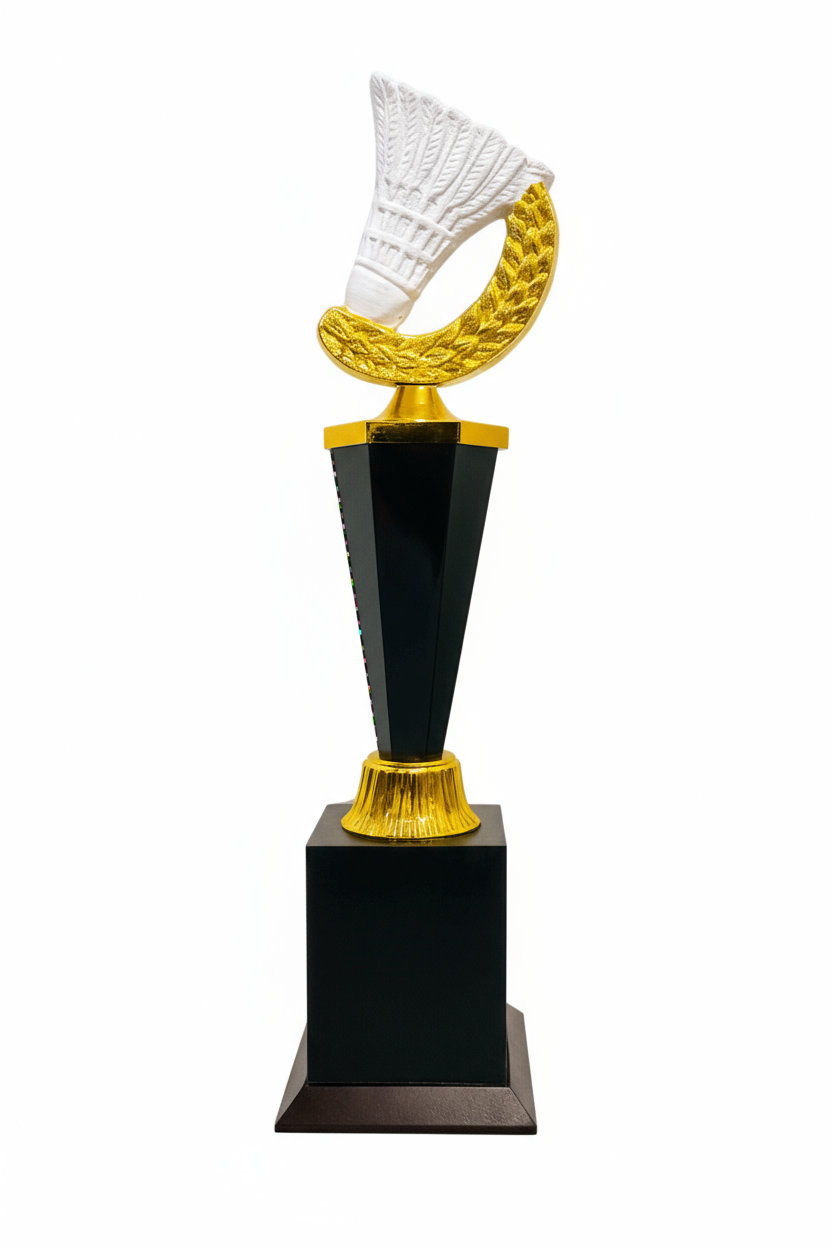 Cricket bat design trophy for batting awards