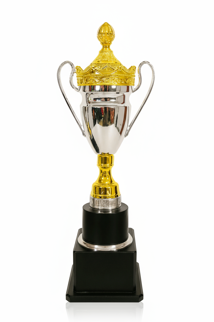 Gold championship cup trophy