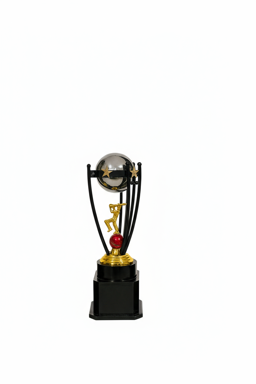 World-cup style globe trophy